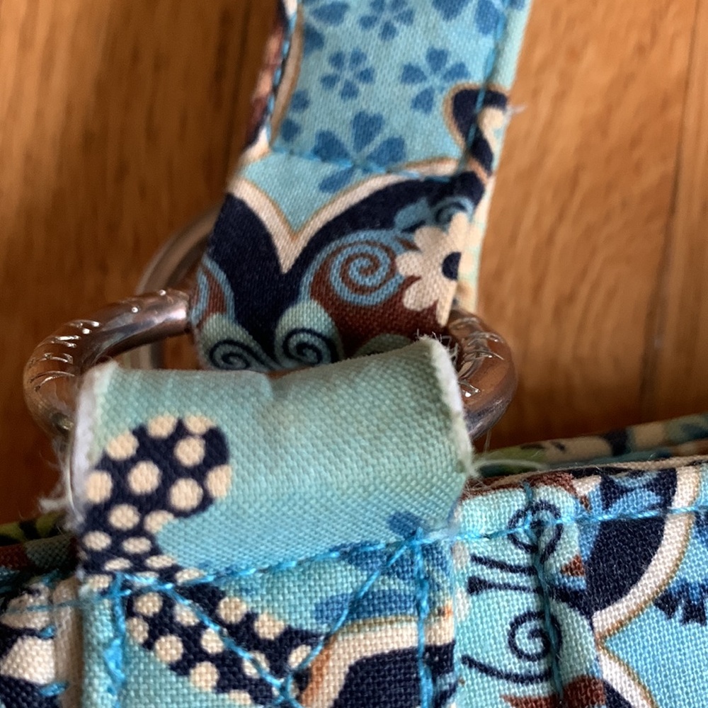 Bali Blue Vera Bradley medium sized purse in VGUC - Picture 3 of 5